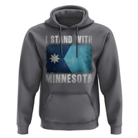 I Stand With Minnesota Hoodie MN State Support Political Protest
