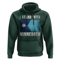 I Stand With Minnesota Hoodie MN State Support Political Protest