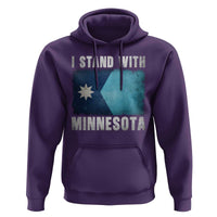 I Stand With Minnesota Hoodie MN State Support Political Protest