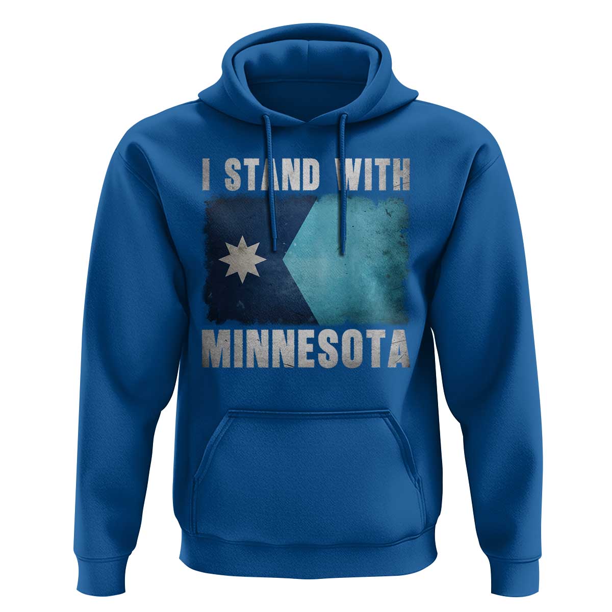 I Stand With Minnesota Hoodie MN State Support Political Protest