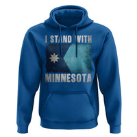 I Stand With Minnesota Hoodie MN State Support Political Protest