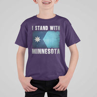 I Stand With Minnesota T Shirt For Kid MN State Support Political Protest