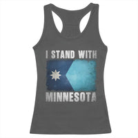 I Stand With Minnesota Racerback Tank Top MN State Support Political Protest