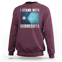 I Stand With Minnesota Sweatshirt MN State Support Political Protest