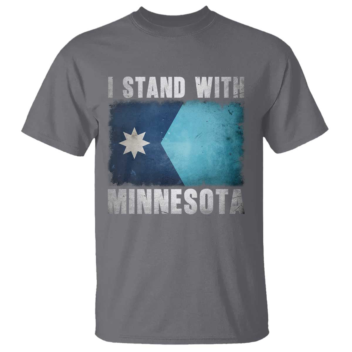 I Stand With Minnesota T Shirt MN State Support Political Protest