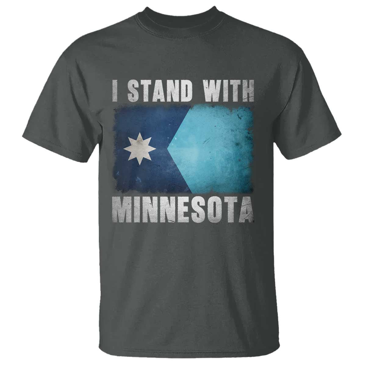 I Stand With Minnesota T Shirt MN State Support Political Protest