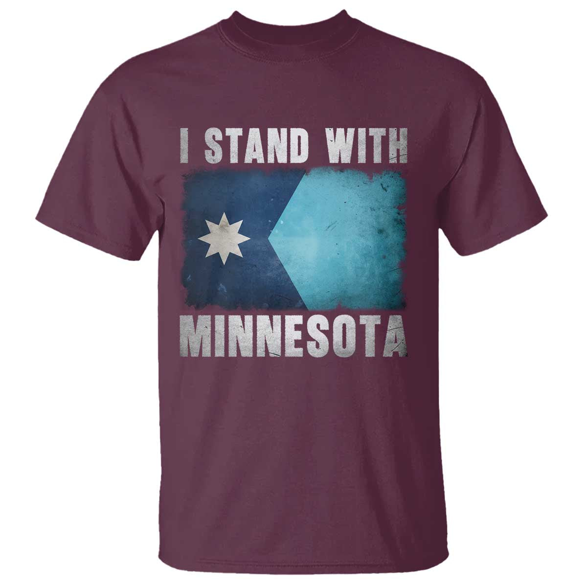 I Stand With Minnesota T Shirt MN State Support Political Protest