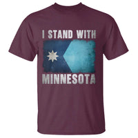 I Stand With Minnesota T Shirt MN State Support Political Protest