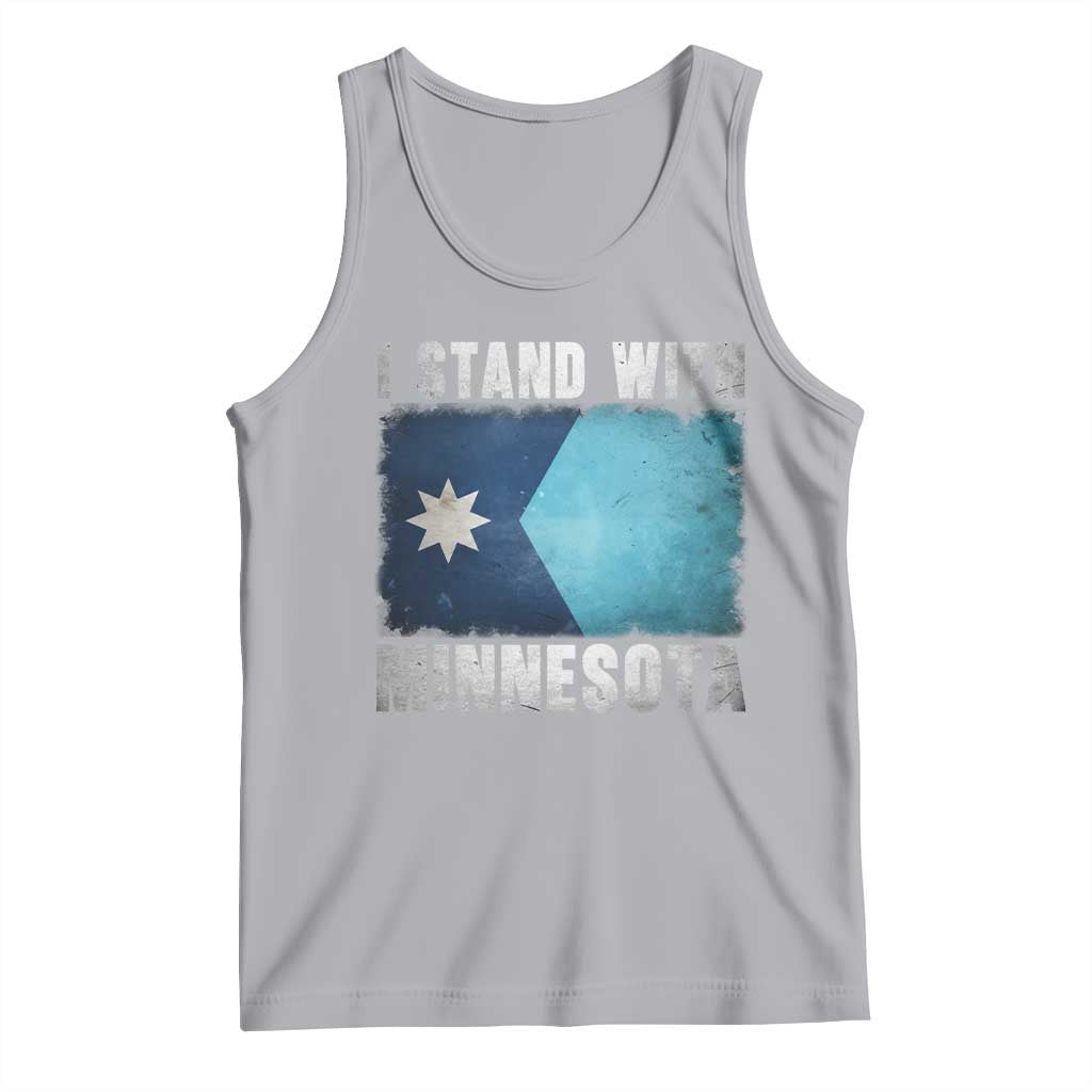 I Stand With Minnesota Tank Top MN State Support Political Protest