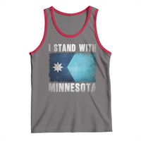 I Stand With Minnesota Tank Top MN State Support Political Protest