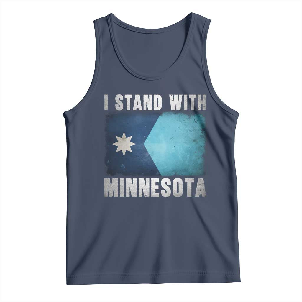 I Stand With Minnesota Tank Top MN State Support Political Protest