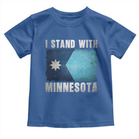 I Stand With Minnesota Toddler T Shirt MN State Support Political Protest