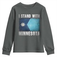 I Stand With Minnesota Youth Sweatshirt MN State Support Political Protest