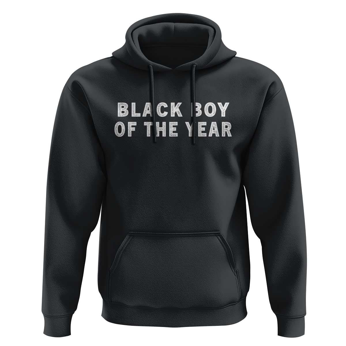 Black Boy Of The Year Hoodie Funny Gag Joke