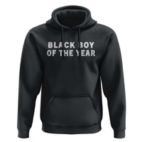 Black Boy Of The Year Hoodie Funny Gag Joke