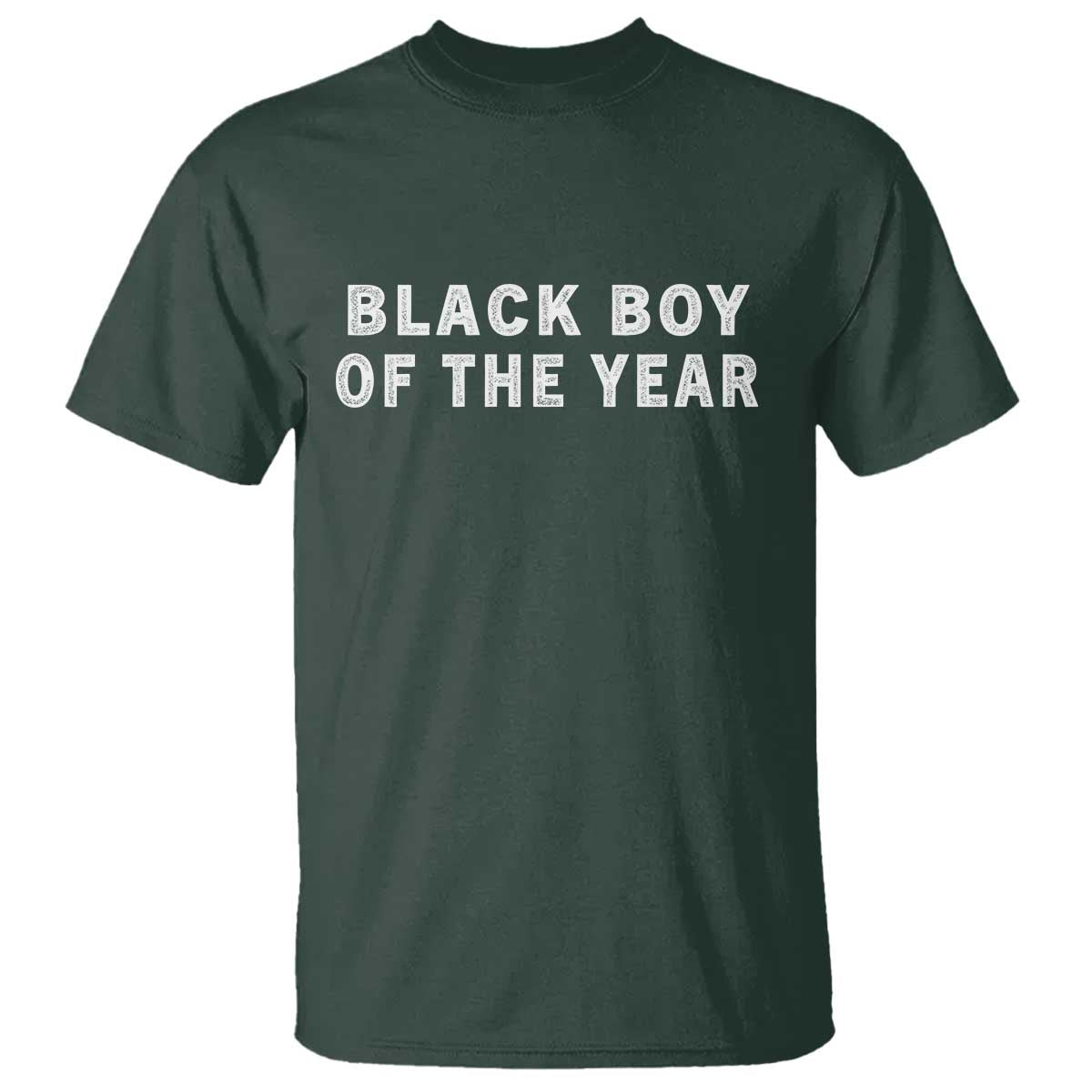 Black Boy Of The Year T Shirt Funny Gag Joke