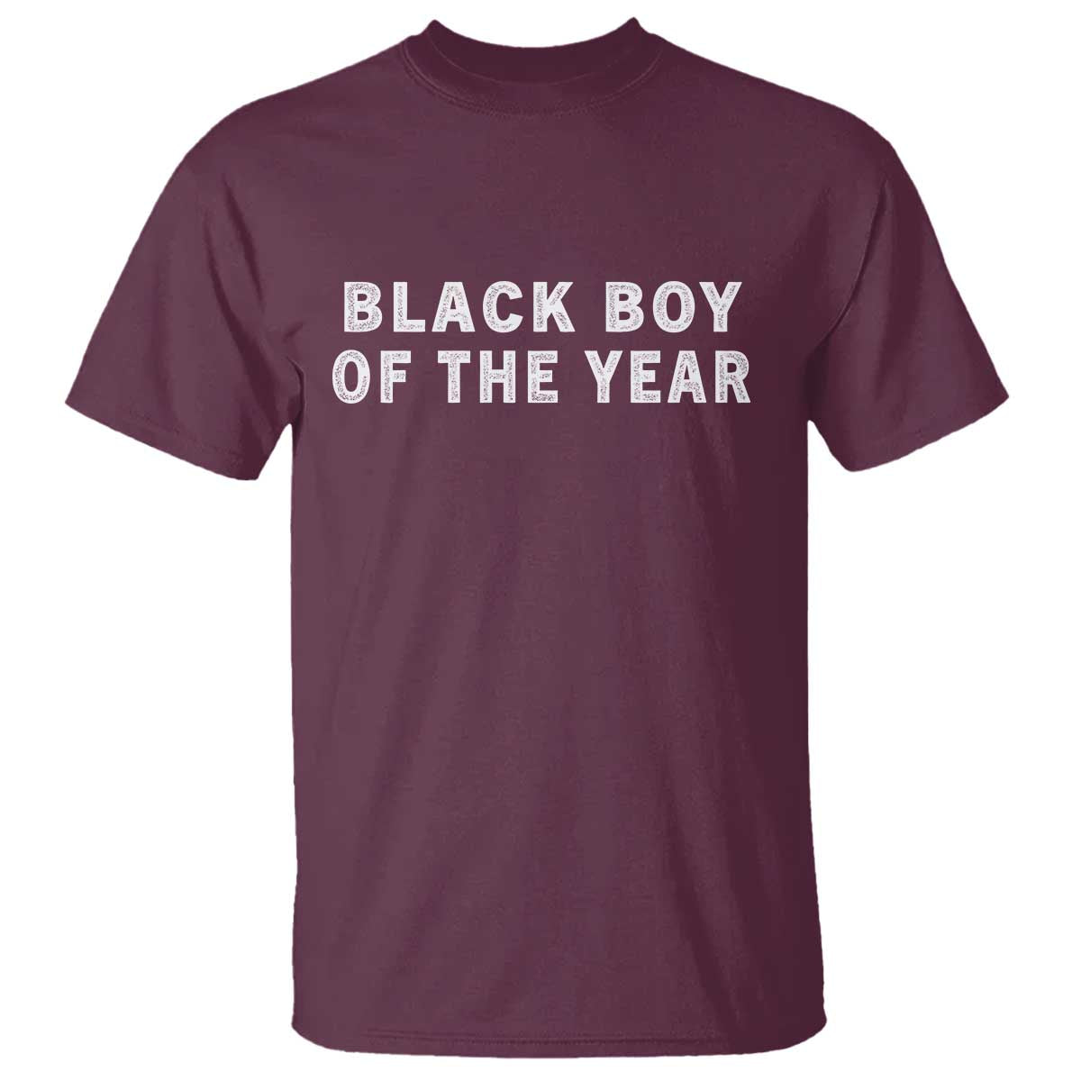 Black Boy Of The Year T Shirt Funny Gag Joke
