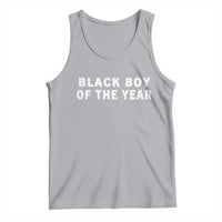 Black Boy Of The Year Tank Top Funny Gag Joke
