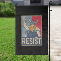 Funny Minneapolis Viking Resist Abolish Ice Protest Garden Flag