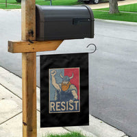 Funny Minneapolis Viking Resist Abolish Ice Protest Garden Flag