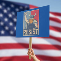 Funny Minneapolis Viking Resist Abolish Ice Protest Protest Sign