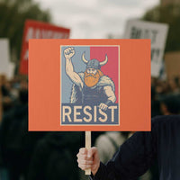 Funny Minneapolis Viking Resist Abolish Ice Protest Protest Sign