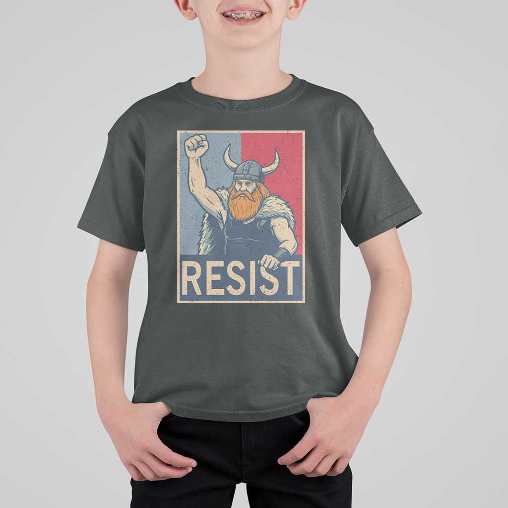 Funny Minneapolis Viking Resist Abolish Ice Protest T Shirt For Kid