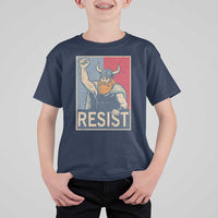 Funny Minneapolis Viking Resist Abolish Ice Protest T Shirt For Kid