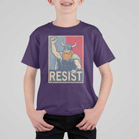 Funny Minneapolis Viking Resist Abolish Ice Protest T Shirt For Kid