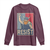 Funny Minneapolis Viking Resist Abolish Ice Protest Long Sleeve Shirt