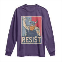 Funny Minneapolis Viking Resist Abolish Ice Protest Long Sleeve Shirt