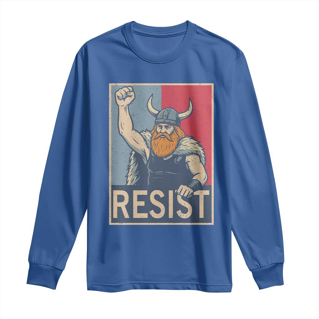 Funny Minneapolis Viking Resist Abolish Ice Protest Long Sleeve Shirt