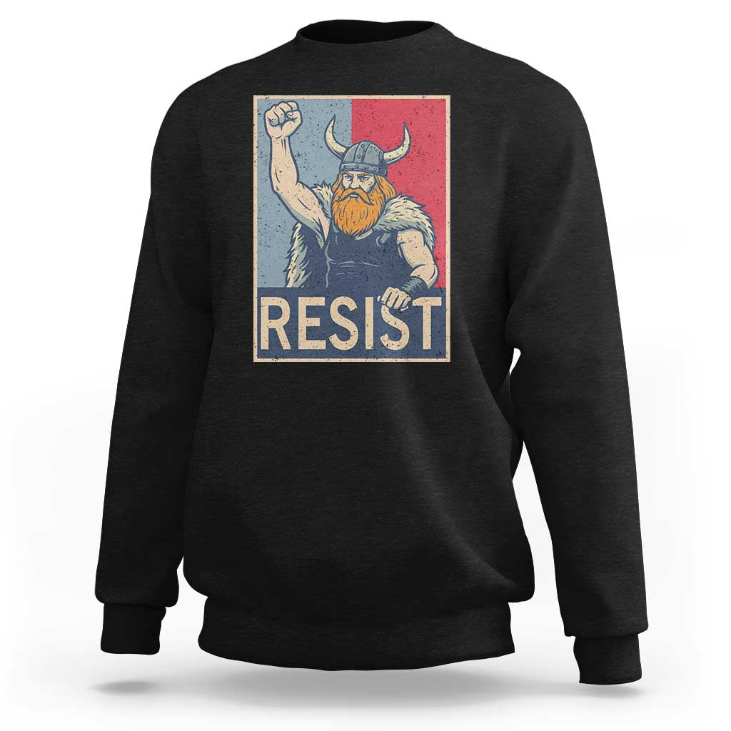 Funny Minneapolis Viking Resist Abolish Ice Protest Sweatshirt