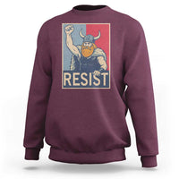 Funny Minneapolis Viking Resist Abolish Ice Protest Sweatshirt