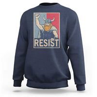 Funny Minneapolis Viking Resist Abolish Ice Protest Sweatshirt