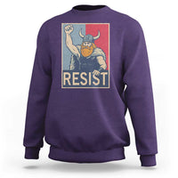 Funny Minneapolis Viking Resist Abolish Ice Protest Sweatshirt