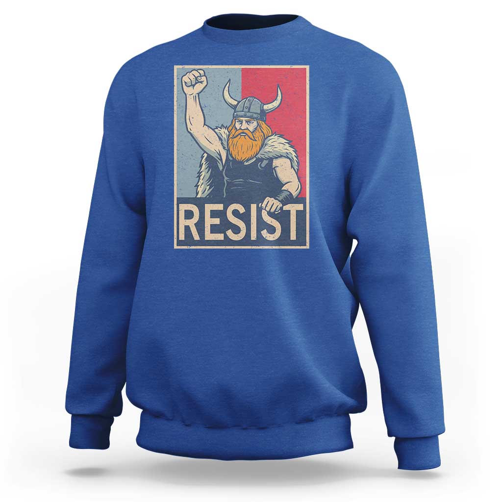 Funny Minneapolis Viking Resist Abolish Ice Protest Sweatshirt