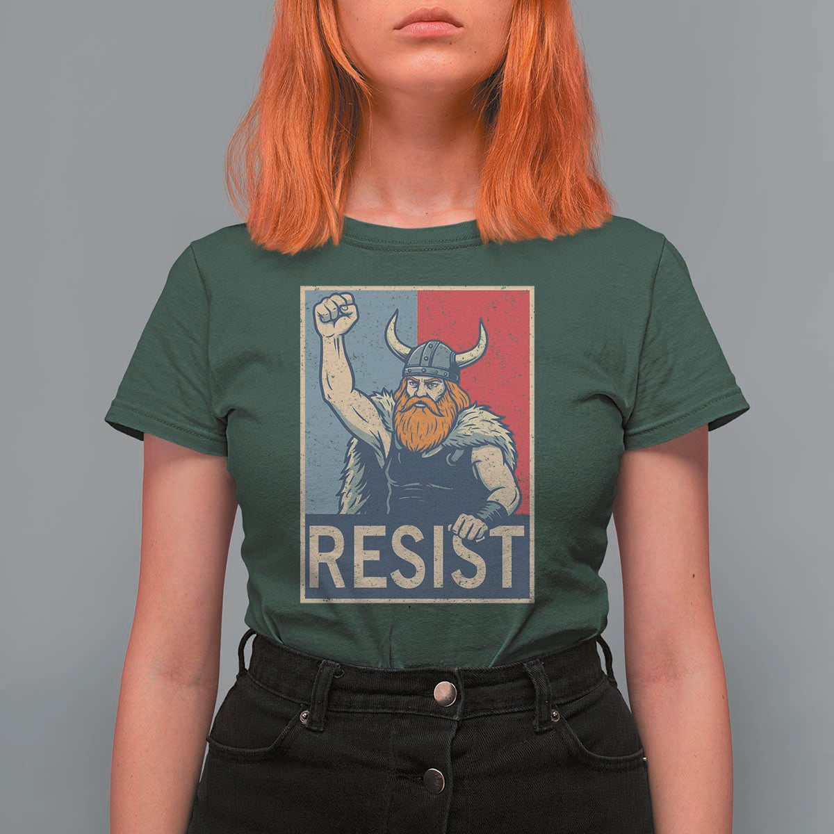 Funny Minneapolis Viking Resist Abolish Ice Protest T Shirt For Women