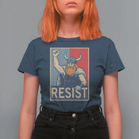 Funny Minneapolis Viking Resist Abolish Ice Protest T Shirt For Women
