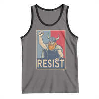 Funny Minneapolis Viking Resist Abolish Ice Protest Tank Top