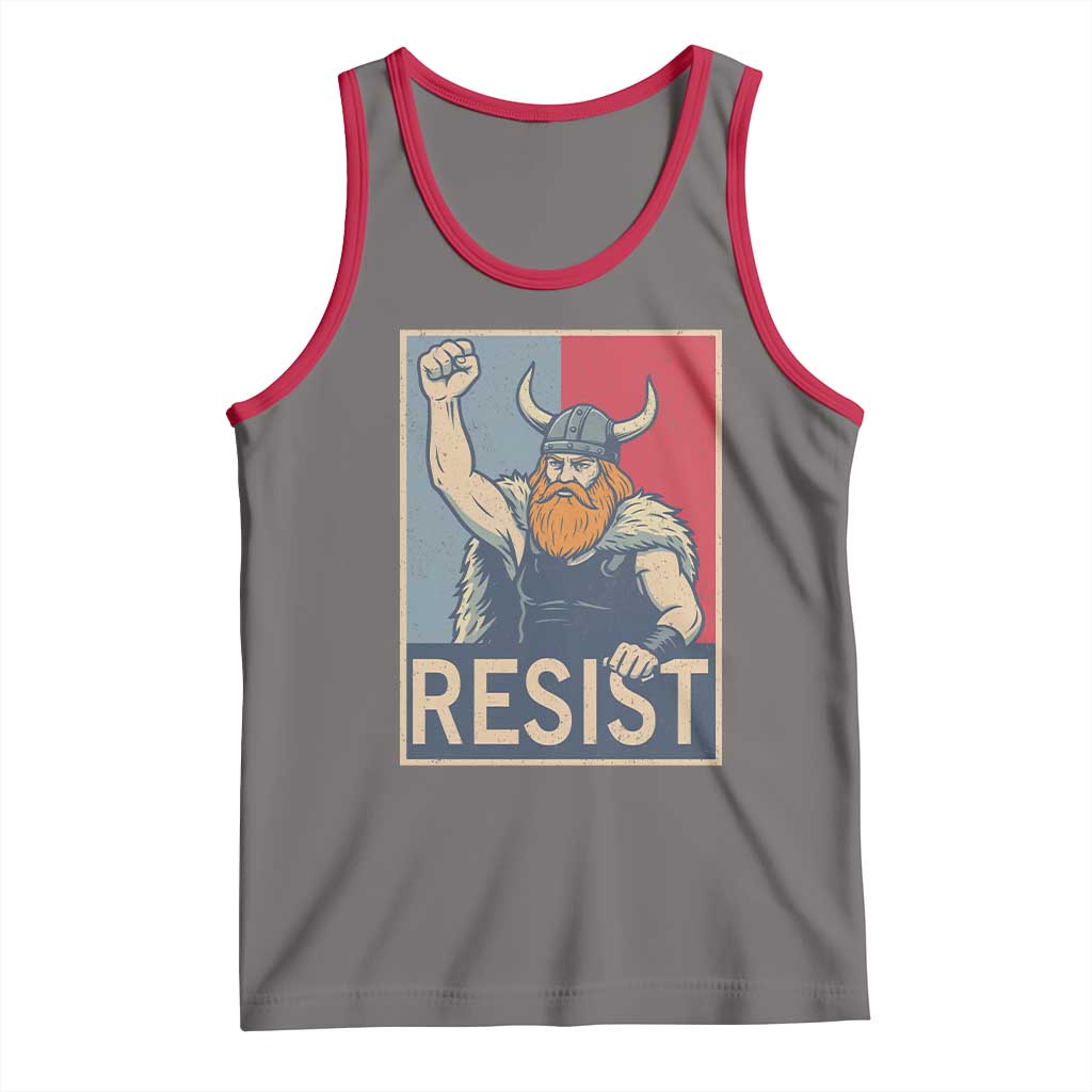 Funny Minneapolis Viking Resist Abolish Ice Protest Tank Top