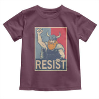 Funny Minneapolis Viking Resist Abolish Ice Protest Toddler T Shirt