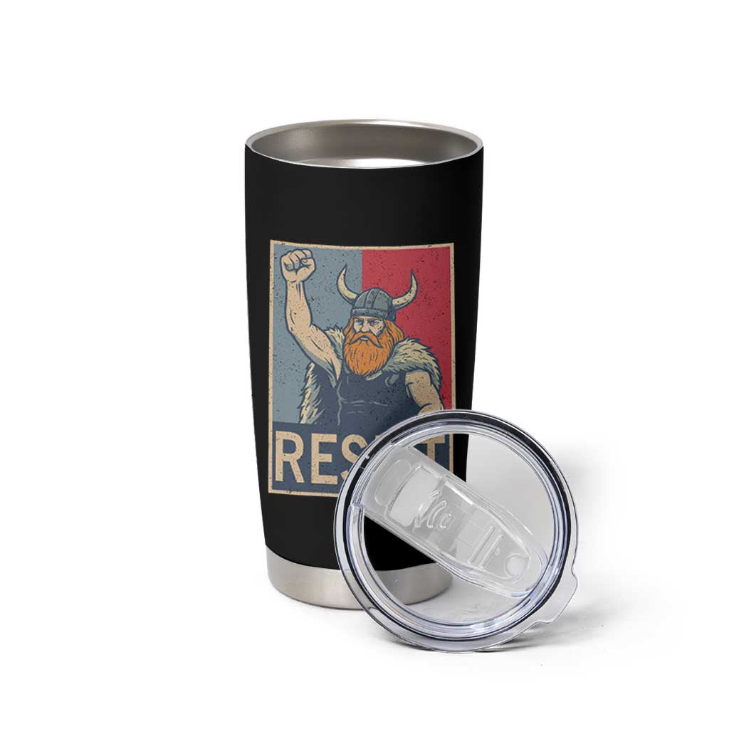Funny Minneapolis Viking Resist Abolish Ice Protest Tumbler Cup