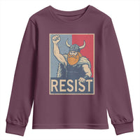 Funny Minneapolis Viking Resist Abolish Ice Protest Youth Sweatshirt