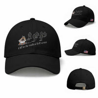 Off To Be Radical Left Scum Baseball Cap Funny Minneapolis Escape Viking Abolish Ice