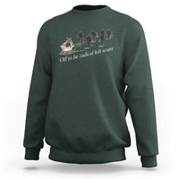 Off To Be Radical Left Scum Sweatshirt Funny Minneapolis Escape Viking Abolish Ice