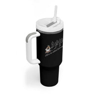 Off To Be Radical Left Scum Tumbler With Handle Funny Minneapolis Escape Viking Abolish Ice
