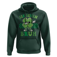 Funny 67 St Patricks Day Hoodie Six Seven Bruh Dabbing Shamrock