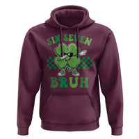 Funny 67 St Patricks Day Hoodie Six Seven Bruh Dabbing Shamrock