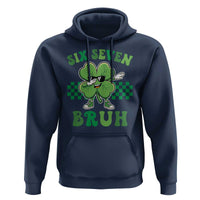 Funny 67 St Patricks Day Hoodie Six Seven Bruh Dabbing Shamrock